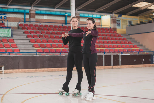 Oxelo Quad Artistic Roller Skate 54mm 85A Adult, snow white Image 2 of 5