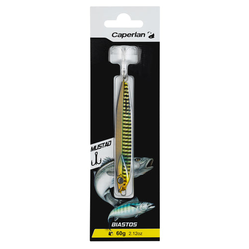 A photo of the Caperlan Sea Fishing Casting Jig Biastos 2.11oz - 3.5" in use