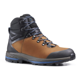 Forclaz Trek 100 Flexible Leather Hiking Boots Men's, Image of