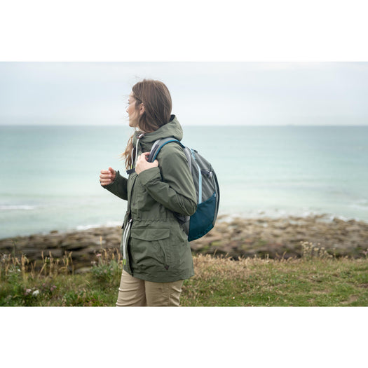 Quechua NH Arpenaz 100 20 L Hiking Backpack, khaki brown Image 3 of 5