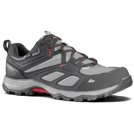 Men's waterproof mountain hiking shoes - MH100 - Grey, carbon gray Image 4 of 4