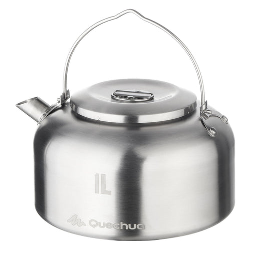 Quechua MH500 1 L Stainless Steel Camping Kettle, dark gray Image 5 of 5