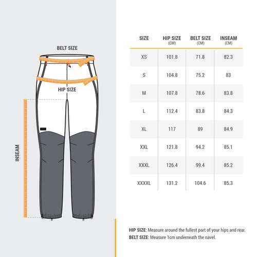 A photo of the Women's waterproof overPants – 25000 mm of water – sealed seams - MT500 in use