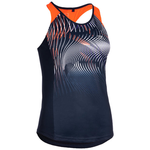 Kalenji Athletics Tank Top Women's, navy blue Image 5 of 5
