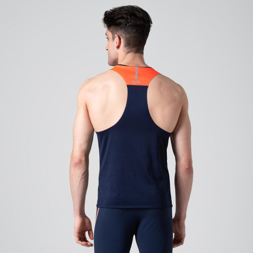 A photo of the Kalenji Athletics Tank Top Men's in use