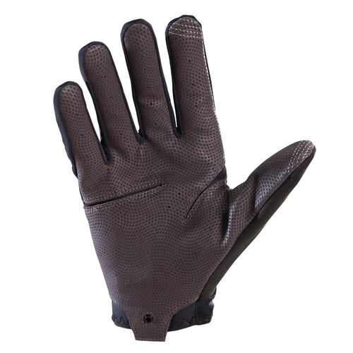A photo of the Rockrider XC Light Mountain Bike Gloves Adult in use