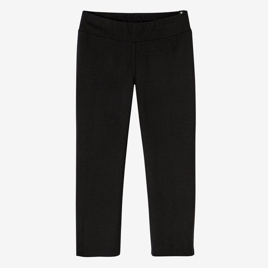 Women's Slim-Fit Fitness Cropped Bottoms 500 - Black, black Image 3 of 3