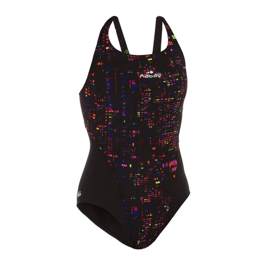 Nabaiji Kamiye Chlorine-Resistant One Piece Swimsuit Women's, black Image 4 of 4