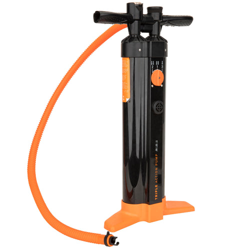 A photo of the Pump Hose Compatible with Double and Triple Action SUP Hand Pump Max 20PSI max in use