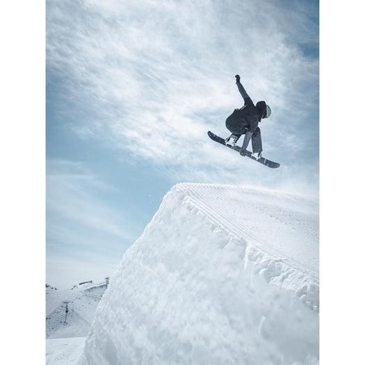Men's Snowboard and Ski Hoodie SNB HDY - Black, black Image 3 of 5