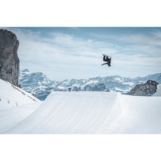 Men's Snowboard and Ski Hoodie SNB HDY - Black, black Image 2 of 5