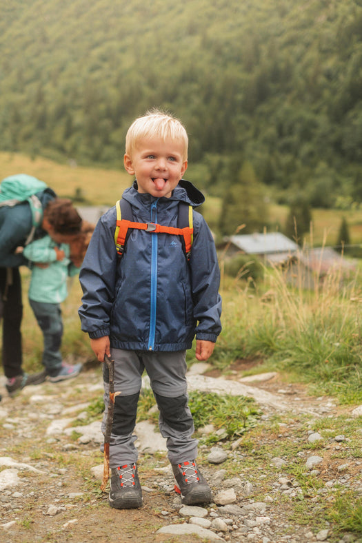 Quechua MH500 Convertible Hiking Pants Kids', dark gray Image 2 of 4