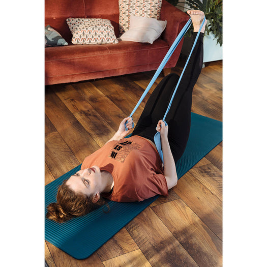 10 mm Size S Pilates Mat Comfort - Blue, dark petrol blue Image 2 of 5