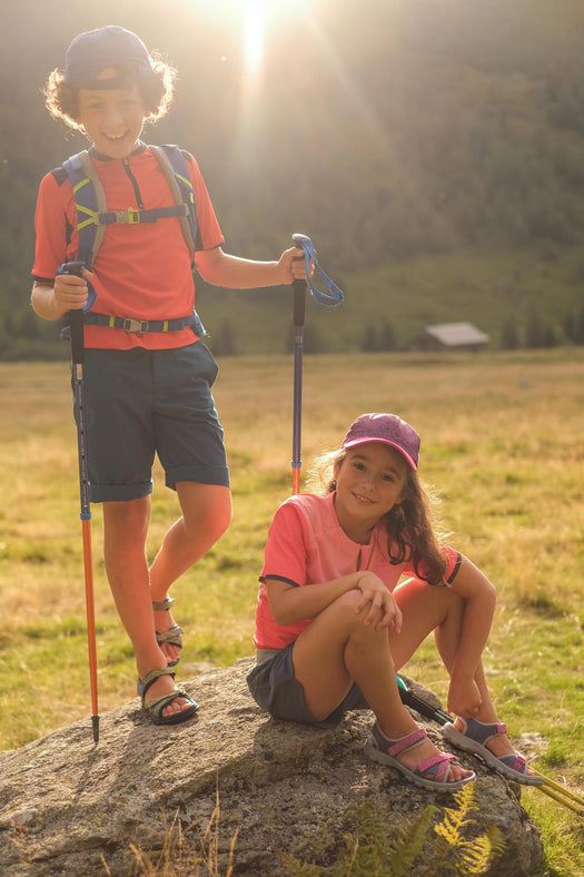 Quechua MH100 Hiking Shorts Kids', dark gray Image 2 of 4