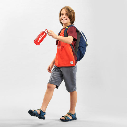 Quechua MH100 Hiking Shorts Kids', dark gray Image 4 of 4
