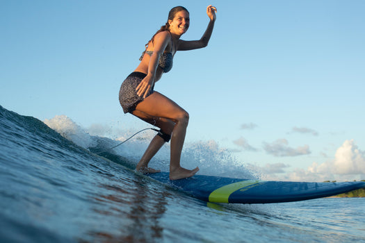 Women's Boardshorts with Elasticated Waistband and Drawstring Tini, black Image 2 of 5