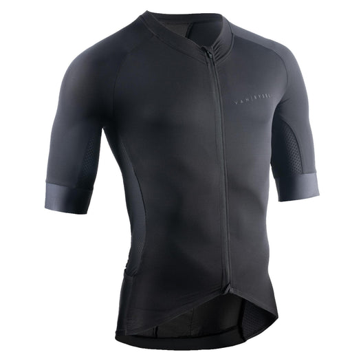 Van Rysel Men's Breathable Road Cycling Racer Jersey, fluoresent lime yellow Image 7 of 9