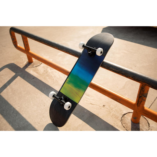 Oxelo 100 Parrot Complete Skateboard, black Image 2 of 5