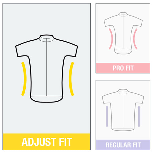A photo of the Triban RC500 Long Sleeved Visibility Road Cycling Jersey Men's in use