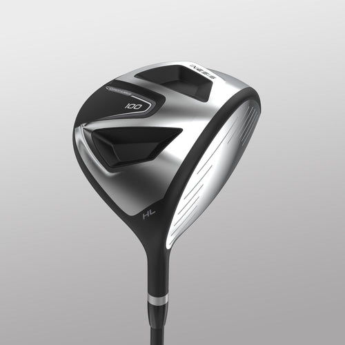 A photo of the ADULT GOLF KIT 7 CLUBS RIGHT HANDED GRAPHITE SIZE 2 - INESIS 100 in use