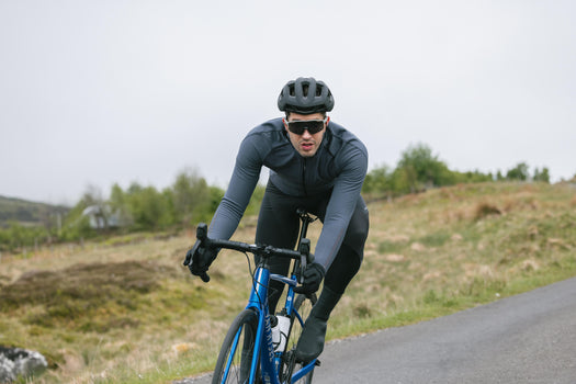 Van Rysel Water-repellent and Windproof Cycling Tights Men's, black Image 1 of 5