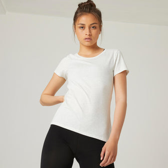 Nyamba 500 Regular Gym T-Shirt Women's, Image of