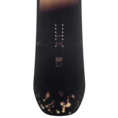A photo of the Dreamscape Park & Ride 500 All-Mountain Snowboard in use