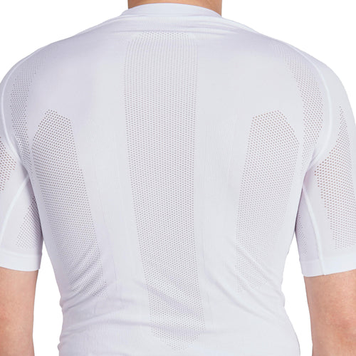 A photo of the Van Rysel Short Sleeved Cycling Base Layer Men's in use