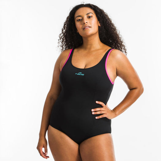Nabaiji Mika 1-Piece Aquafitness Swimsuit Women's, black Image 6 of 8