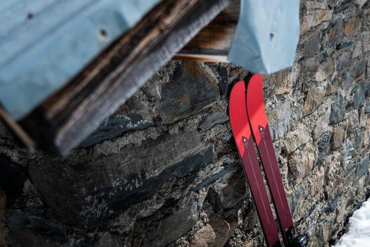 FREERIDE SKI - PATROL 95 + BINDING TYROLIA ATTACK ² 11 AT DEMO, red Image 2 of 5