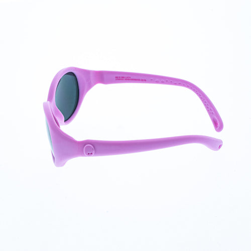 A photo of the Quechua MH B100 Category 4 Hiking Sunglasses Baby Age 6-24 Months in use