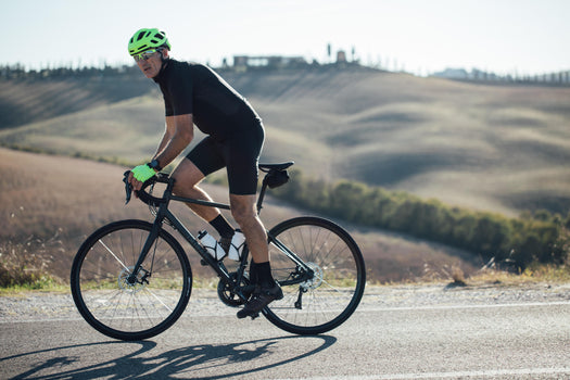 Triban RC500 Bib Road Cycling Shorts Men's, black Image 1 of 5