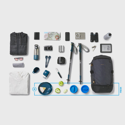 A photo of the Hiking backpack 30L - NH Arpenaz 500 in use