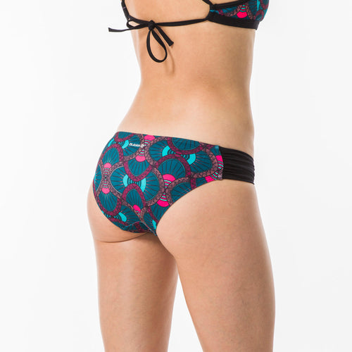 A photo of the Olaian Niki Low-Waisted Surf Swimsuit Bottoms Women's in use