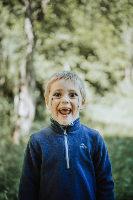 Hiking fleece - MH100 - children 2-6 years - Navy blue, navy blue Image 5 of 5