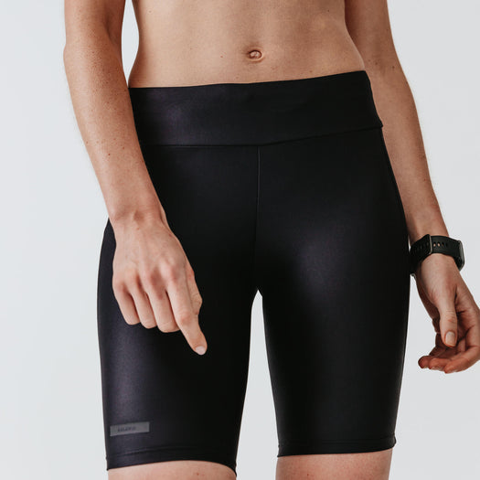 Women's Cycling Shorts KIPRUN Run 100-black, black Image 5 of 5