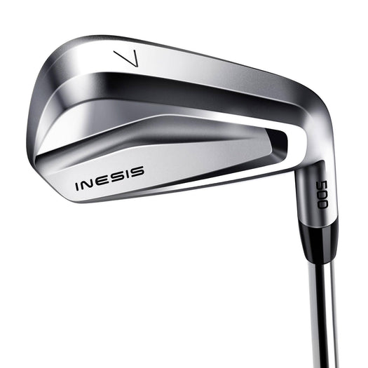 Set of golf irons right-handed size 2 medium speed - INESIS 500, silver Image 5 of 5