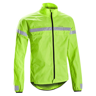 Triban RC120 Visible Road Cycling Jacket Men's, Image of
