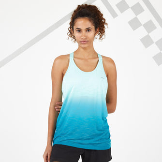 Kiprun Care Running Tank Top with Built-in Bra Women's, Image of