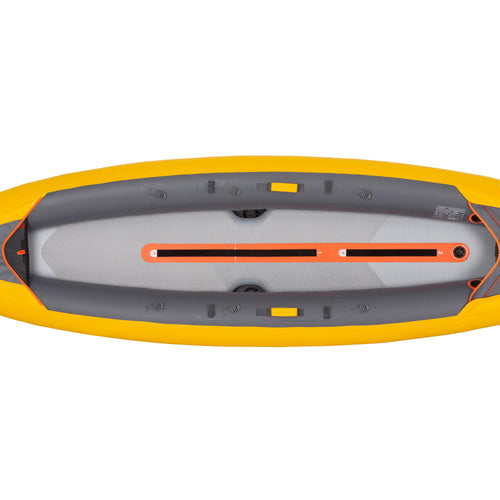 A photo of the INFLATABLE BASE BLADDER DROP STITCH KAYAK X100+ 2P in use