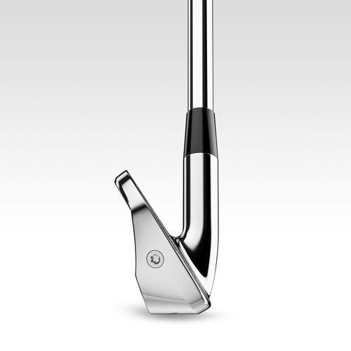 A photo of the Set of irons right handed steel size 2 high speed - INESIS 900 Combo in use