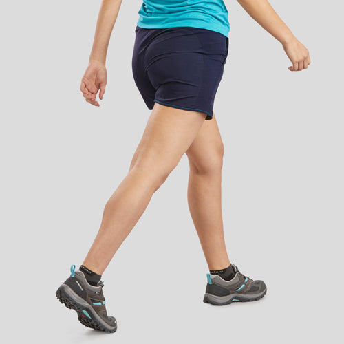 A photo of the MH100 Hiking Shorts Women's in use
