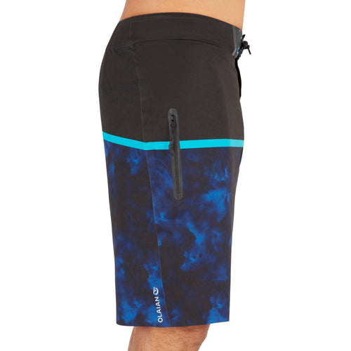 A photo of the 900 Long Surfing Boardshorts in use