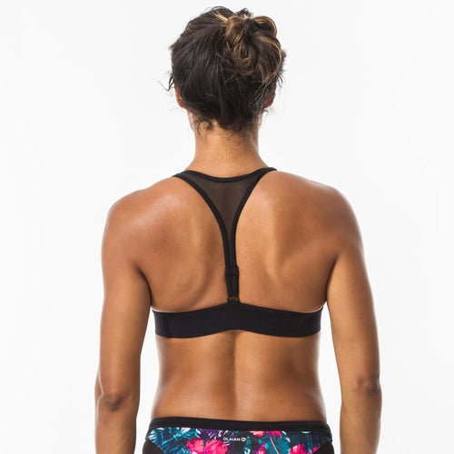 A photo of the Isa Adjustable Back Swimsuit Top Women's in use