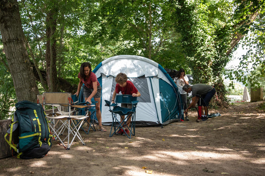 Camping Folding Armchair - Basic, sand Image 1 of 5