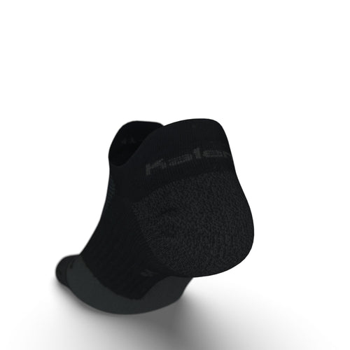 A photo of the Kiprun Invisible Thin Running Socks Adult in use
