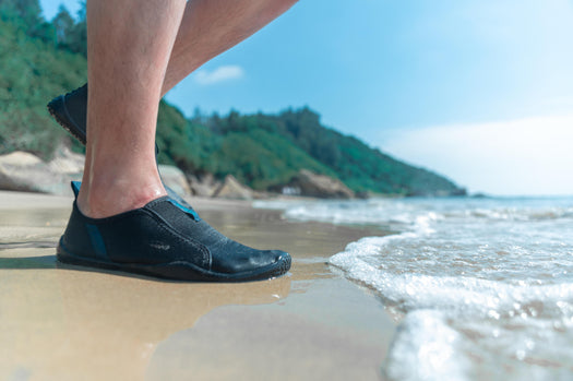 Adult Elasticated Water Shoes Aquashoes 120 - Lagoon, dark petrol blue Image 5 of 10