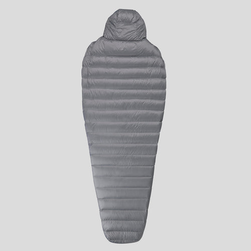 A photo of the Forclaz MT900 Down Sleeping Bag in use