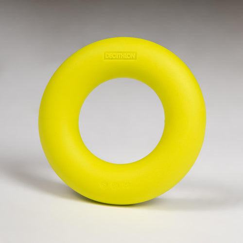 A photo of the 11 kg Light-Resistance Weight Training Handgrip - Yellow in use