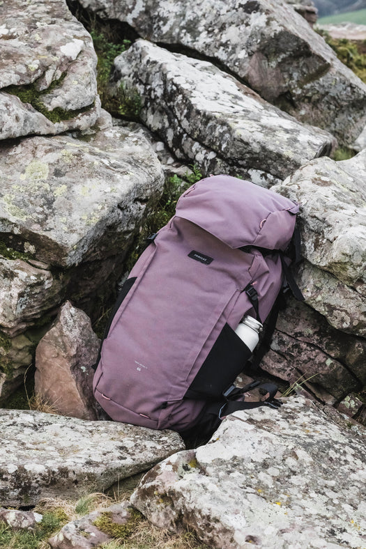 Women's Travel Backpacking Backpack with Suitcase Opening Travel 900 60+6 L, dark gray Image 4 of 5